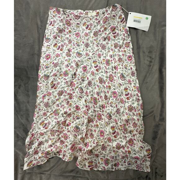 ISABEL MARANT Womens Skirt 40 US Large Lisanne Ditzy Floral Asymmetric Midi - Picture 2 of 12